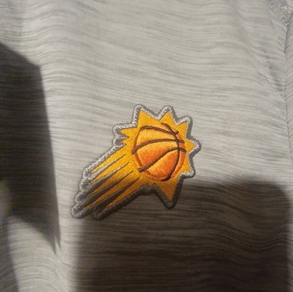 Nike Player Issue PE Phoenix Suns Zip Training Warm-Up Shirt Sz Small CN3300-002 - Picture 5 of 6
